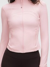 LULULEMON Define Cropped Jacket Nulu Blissful Pink 0 2 4 6 8 10 12 14 NWT - $229.90
