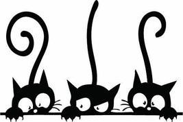 Cat Pattern Home Quote Vinyl Wall Decal Decor Art Sticker Decals PVC Baby  - $184.34 MXN+