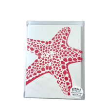 Cha Designs Blank Cards Starfish Modern Eco-Friendly Soy Ink 8 Cards/Envs - €17,70 EUR