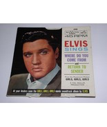 Elvis Presley Return To Sender Picture Sleeve Only No Record RCA 47-8100... - $472.15 MXN