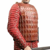 Medieval Viking Leather Lamilar Cuirass Riveted Armour LARP Cosplay - £98.61 GBP