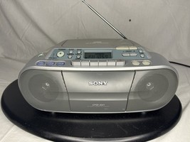 SONY CFD-S01 CD Digital Audio CD-R/RW Cassette Radio Portable Boombox | ... - $844.69 MXN