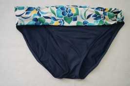 Nautica 38816W7 Sexy Swimsuit Bikini Bottom Navy 14-NWOT - £7.71 GBP