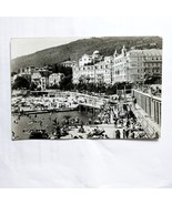 OPATIJA Croatia Postcard Real Photo 1964 Posted Vintage - £5.57 GBP