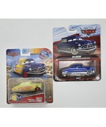 Disney Pixar Cars Set Doc Hudson Die Cast &amp; Hudson Hornet Color Changer New - $477.18 MXN