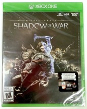 NEW Middle-earth: Shadow of War Microsoft Xbox One Video Game LOTR Mordor - £15.38 GBP