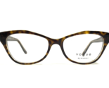 Vogue Eyeglasses Frames VO5359 1916 Brown Tortoise Clear Gold Cat Eye 51... - $65.23