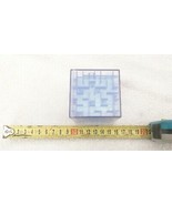 3D Speed Puzzle Maze Box Rolling Ball Labyrinth Cube Blue - $18.25 CAD