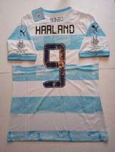 Erling Haaland #9 Manchester City 93:20 Special Ed Match Slim Soccer Jersey 2022 - £71.68 GBP