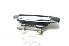 2003-2006 INFINITI G35 SEDAN REAR DRIVER LEFT EXTERIOR DOOR HANDLE P5901 image 5