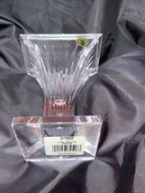 Waterford Crystal Clarion Flower Vase 107749 Retired 6” Tall - £64.07 GBP