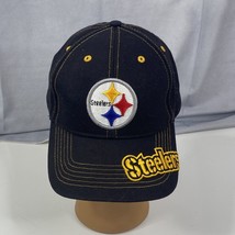 Pittsburgh Steelers Ball Cap Hat Adult NFL Team Apparel Adjustable Strap - $15.88