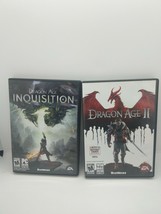 Dragon Age Lot Of 2 Win Mac Pc Gamer Choice With Manual - £11.68 GBP