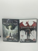 Dragon Age Lot Of 2 Win Mac Pc Gamer Choice With Manual - $14.85