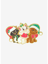 Disney Cats &amp; Dogs Christmas Aristocats Kittens Marie Berlioz Toulouse Pin - $18.81