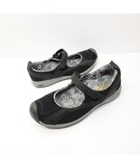 KEEN Auckland Shoes Womens Size 7.5 Black Leather Mesh Mary Janes Comfort - $37.90 CAD