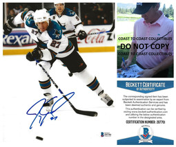 Jeremy Roenick signed San Jose Sharks Hockey 8x10 photo Beckett COA proof - $108.89