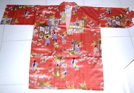 VTG Marukyo Kyoto Kyoto Kimono Robe from Epcot Mitsukoshi Size LG 35&quot; Lo... - £38.71 GBP