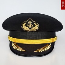 US Navy Caps U.S. Army Military Yacht Captain Hat Sailor Officer  Ship Cap Boat  - £95.92 GBP