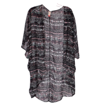 No Boundaries Women&#39;s Cardigan Swim Cover Up Size XL 15-17 - $14.79