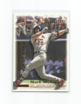 Mark Mc Gwire (St. Louis Cardinals) 2001 Fleer Triple Crown Card #68 - £3.92 GBP