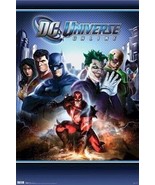 VIDEO GAME POSTER ~ DC COMICS UNIVERSE ONLINE AVATAR - £6.80 GBP