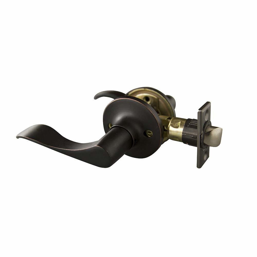Design House 727966 Stratford 6-Way Universal Entry Door Lever and Singl... - $45.94