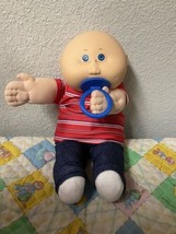 Vintage Cabbage Patch Kid Beanie Bottom Baby With Pacifier WS Factory 1987 - £139.56 GBP