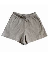 ALO Yoga Women’s Muse Ribbed Shorts Sz XS Gravel 3” Inseam Drawstring NE... - $49.45