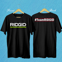 Team RIDGID Industrial Tools Men&#39;s T Shirt Black S-5XL - £19.68 GBP