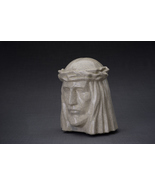 Handmade Cremation Urn for Ashes &quot;The Christ&quot; - Large | Craquelure | Cer... - £356.61 GBP+
