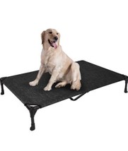 Veehoo Elevated Dog Bed XL 49.0&quot;L x 33.0&quot;W x 9.0&quot;H Black Open Box - £19.66 GBP