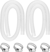 1.25&quot; x 59&quot; Pool Hoses for Above Ground Pools Pool Pump Replacement Hose Compati - £31.23 GBP
