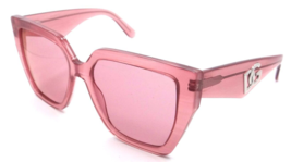 Dolce &amp; Gabbana Sunglasses DG 4438 3405/A4 55-17-145 Fleur Pink /Pink Mi... - $215.60