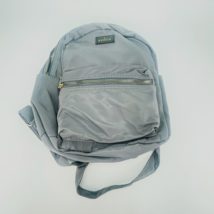 Kedzie Mainstreet Mini Backpack Gray Lightweight Adjustable Straps Travel - $28.98