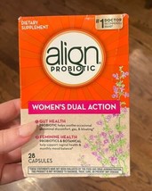 Align Probiotic Women&#39;s Dual Action 28 Capsules NIB - £16.81 GBP