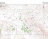 Dogskin Mountain Quadrangle Nevada-California 1957 Map USGS 1:62500 Topo... - $21.99
