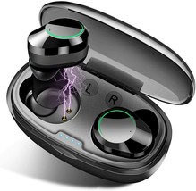 Ture Wireless Earbuds, Bluetooth Earbuds with Type-C Charging Case and Mic, IPX7 - £18.25 GBP