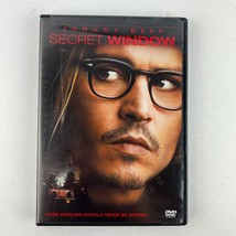 Secret Window DVD Johnny Depp, John Turturro, Maria Bello - £3.90 GBP