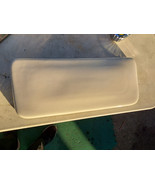 23KK68 TOILET TANK LID: BRIGGS 7421A, 20&quot; X 8-1/2&quot; OVERALL, OFF WHITE, V... - £42.59 GBP
