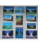 Lot of 11 Different WASHINGTON DC Postcards 3 Sets of Duplicates - $14.83