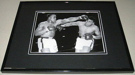 Muhammad Ali Cassius Clay vs Sonny Liston Framed 11x14 Photo Display - £27.68 GBP
