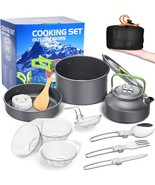 Aigear Camping Cooking Set: Cookware Mess Kit With Storage Bag,, And Pic... - $58.39 CAD