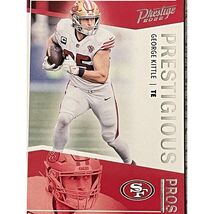 GEORGE KITTLE 2022 Panini Prestige Prestigious Pros Insert #PP-11 MINT! ... - $11.98