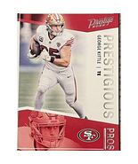 GEORGE KITTLE 2022 Panini Prestige Prestigious Pros Insert #PP-11 MINT! ... - $11.98