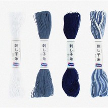 Olympus Sashiko Thread 20m Skein Color Bundles - Traditional Stitching Delights - $26.68