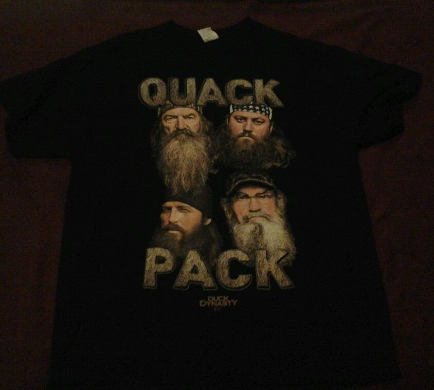 Primary image for A&E Duck Dynasty Quack Pack Shirt Sz Xl Uncle Si Willy Jase Phil