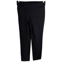 Liz Claiborne Career Stretch Pants Black Womens Size 12 with Pockets Rayon - $33.66