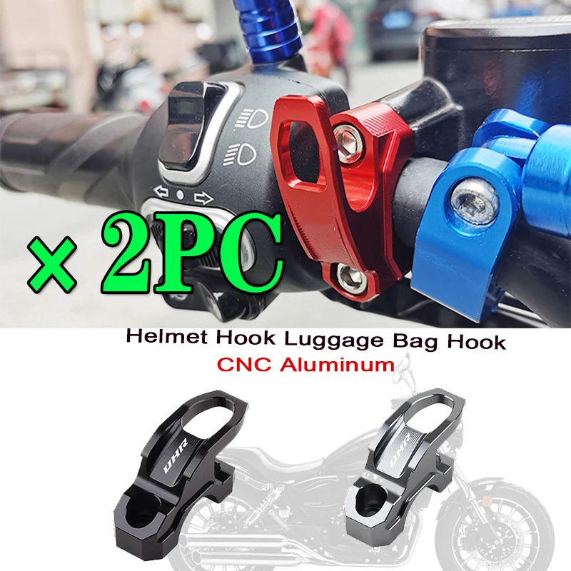 Motorcycle Accessories Handlebar Folding Hook Helmet Pack Cup Luggage Ho... - $28.57