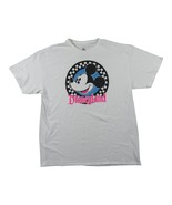 Official Disney Disneyland Checkered Mickey Mouse Profile T-Shirt Size XL - £11.60 GBP